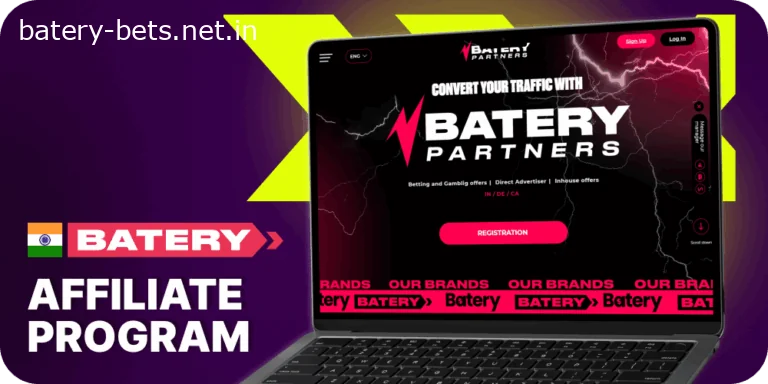 Batery Casino India Affiliate program